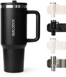 SMILODOX Trinkbecher Termis, 1,2L Edelstahl Tumbler auslaufsicher und BPA frei,