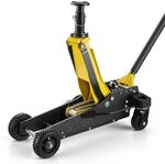 VEVOR Hydraulischer Rangierwagenheber 3 t Tragkraft, Wagenheber aus Aluminium & Stahl