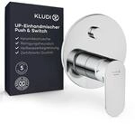 KLUDI-X1 Unterputz Duscharmatur mit Hei&szlig;wasserbegrenzung, Mischbatterie f&uuml;r 2