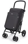 Carlett Faltbarer Einkaufstrolley mit 4 R&auml;dern, erweiterbarer Tasche 62 L,