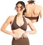 SMILODOX Sport BH Damen Myrah Twisted, Shaped Fit mit Wickel-V-Ausschnitt &...
