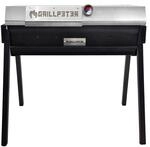Mangal Altan 70 Schaschlikgrill 3mm mit Edelstahldeckel | mit Ascheschublade