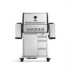 BURNHARD&reg; EARL Gasgrill 3-Brenner, Edelstahlrost, Edelstahl | Heckbrenner,