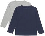 MINYMO Kinder Basic 34 T-Shirt LS (2-Pack) 3934
