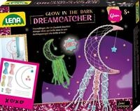Lena Traumfänger Glow in the Dark - Bastelset mit leuchtendem Garn & Mondring,