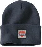 Carhartt Damen Strickm&uuml;tze mit Herzaufn&auml;her