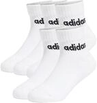 adidas Unisex Kids Kids Linear Ankle Socken, 5 Paar