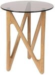 Dutch Bone Naia Beistelltisch Rund 40 cm Holz Natural