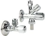 tecuro Kombi-Set, Eckventil & WAS-Ventil 1/2 Zoll (nicht selbstdichtend) mit