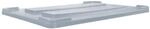 BRB Stapeldeckel f&uuml;r Palettenbox mit Aussenrippen, LxB 1170x800 mm, grau