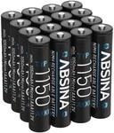 ABSINA AAA Akku f&uuml;r Telefon Gigaset 1150 NiMH mit 1,2V & min. 1050 mAh | 16er...