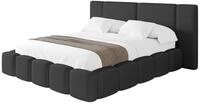 ALTDECOR Polsterbett Matratze H3/H4 NILO 140x200 - Schwarz | Polsterbett mit