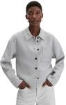someday Overshirt Damen | lockere Passform, gerader Schnitt, aufgesetzte Tasche