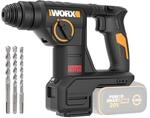 WORX WX387.9 Akku-Bohrhammer 20V, Brushless Motor, 2,0 J Schlagenergie,...