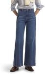 bugatti Damen Jeans W2289-24743 | Modern Fit Baumwoll-Stretch Gerades Bein