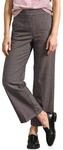 Street One Damen High Waist Wide Leg Culotte mit Karomuster 3819207