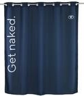 TOM TAILOR Duschvorhang Get Naked Navy bei 30 &deg;C waschbar Blau