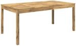 vidaXL Gartentisch Wei&szlig; 180 x 88,5 x 75 cm Massivholz Akazie | Einzigartige...