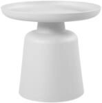 CLP Beistelltisch rund &Oslash; 49 cm Nikko, wetterfester Kaffeetisch aus Kunststoff...