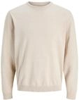 JACK & JONES Male Strickpullover Einfarbig Strickpullover | Knitted Pullover