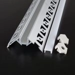 ENERGMiX 2m LED Alu Eckprofil Unterputz Profil Schiene Kanal System f&uuml;r...