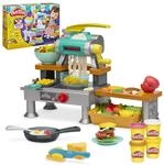 Play-Doh Brutzelspa&szlig;-K&uuml;che, Spielset mit realistischen Kochger&auml;uschen, mehr...