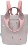 Fritzi Ju Small Limited Embro Bloom Stony Damen kleine Nylon Rucksack Backpack