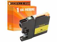 Gorilla-Ink 1x Druckerpatrone XXL Yellow ersetzt Brother LC223 LC223XL |...
