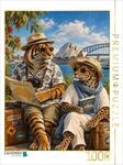 Puzzle &middot; Tiger und Leopard unterwegs in Australien | Tierische Globetrotter auf