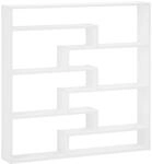 vidaXL Wandregal Wei&szlig; 103 x 17 x 102 cm Holzwerkstoff | Dieses Regal ist aus