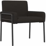 vidaXL Akzentstuhl Schwarz Boucl&eacute; | Gepolstert mit weichem. atmungsaktivem 100...