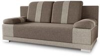 Sofnet - Schlafsofa Imola mit Bettkasten (Beige, Sawana 02 + 27) | Bettsofa mit