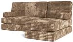 Masseno Schaumstoff-Ecksofas NOTIA mit Schlaffunktion, Modulares Schlafsofa aus