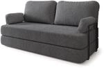 Masseno Schaumstoffsofa NIKSI mit Schlaffunktion, Schlafsofa, Wohnzimmersofa,...