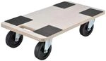 Transport-Rollbrett f&uuml;r bis zu 40 Kg - Transportroller mit 4 Lenkrollen und