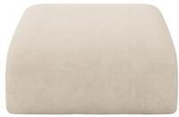 ALTDECOR Pouf Wohnzimmer Sitzhocker MIRA-PUF 91x89x40 Beige | Sitzsack Cord...