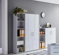 Aktenschrank TABOR 4 B&uuml;roschrank Ordnerschrank viel Stauraum 4-teilig | Ideal...