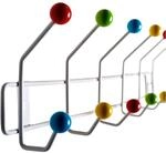 DESIGN DELIGHTS GARDEROBENLEISTE Colour Ball | 50x15,5cm(LxH), Garderobe mit 12