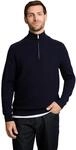 Tom Tailor Herren 1052209 Troyer Strickpullover