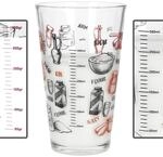 MamboCat Trinkglas Organic Rezept I 0,3L I Messbecher mit Skala in Milliliter &...