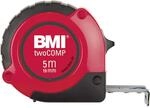 BMI 472841021 Taschenbandma&szlig; Two Comp, L&auml;nge 8 m, weisslackiertes Band, mit...