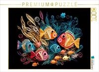 Puzzle &middot; Fische in Quilling Technik | 1000 Teile &middot; Lege-Gr&ouml;&szlig;e 64 &times; 48 cm &middot;