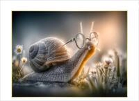 Puzzle &middot; Eine Schnecke | 2000 Teile &middot; Lege-Gr&ouml;&szlig;e 90 &times; 67 cm &middot; CALVENDO...