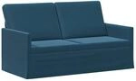 vidaXL 2-Sitzer Sofa Blau 150 x 81 x 82 cm Samt (V)