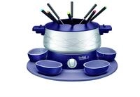 Tefal elektrisches Fondue Set mit 8 Gabeln und 4 Sch&uuml;sseln, einstellbarer