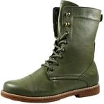 Andrea Conti Damen Stiefelette Schn&uuml;rboot Leder 0348760 | Lederstiefelette mit