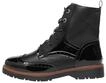 s.Oliver Stiefel in Lackleder-Optik mit Nahtdetails