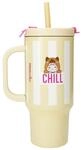 Depesche 14141 TOPModel PENFection To Go Becher mit Strohhalm Chill aus...
