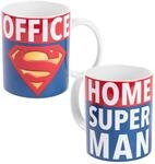 United Labels DC Comics Tasse 320 ml, Superman, Rot Blau, Kaffeebecher aus...