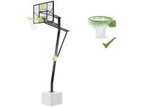 EXIT Toys Galaxy Basketballkorb mit Dunkring zur Bodenmontage Outdoor - Inkl.